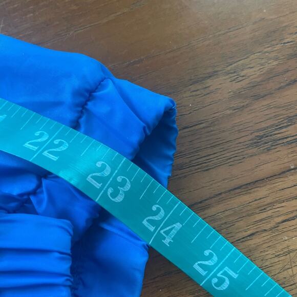 VTG SKYR Jacket Womens M Medium Blue Windbreaker Lightweight Half Zip Pullover - Picture 8 of 11